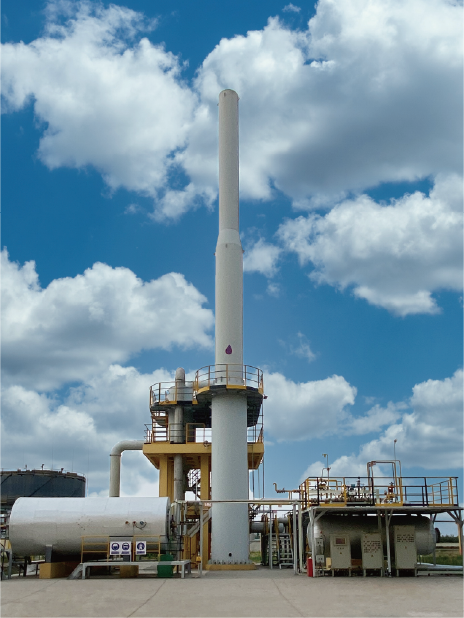 酸性有機氣體燃燒處理的優勢