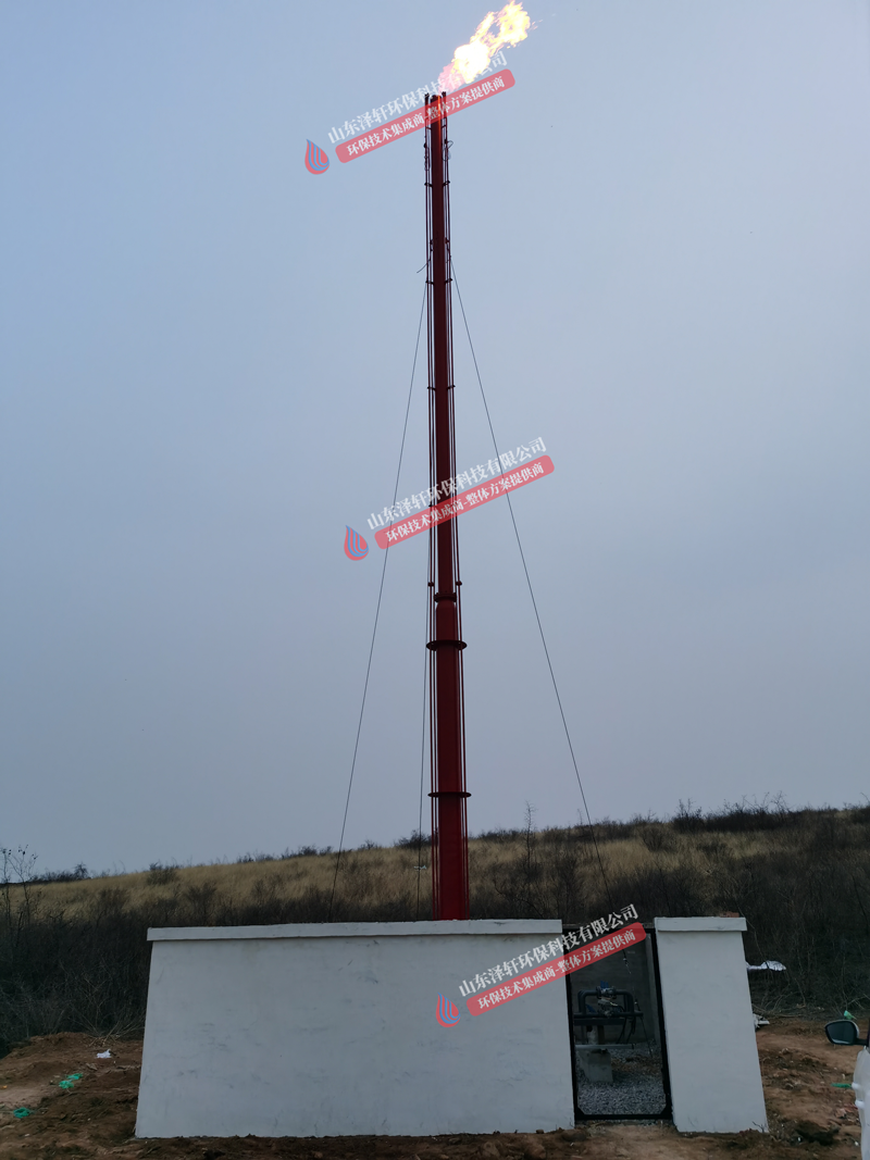 益通邢臺(tái)天然氣站火炬